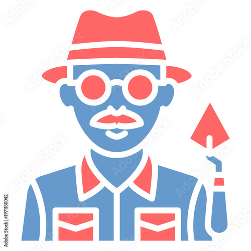 Archaeologist Male Vector Icon