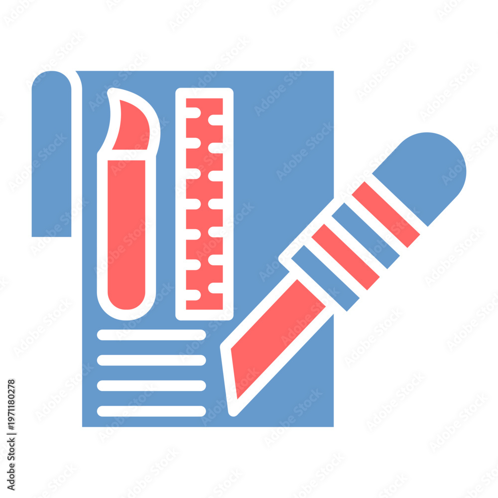 Obraz premium Craft Vector Icon