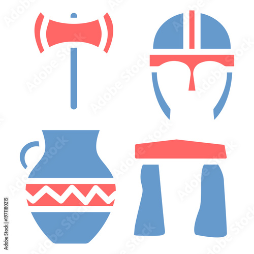 Bronze Age Vector Icon