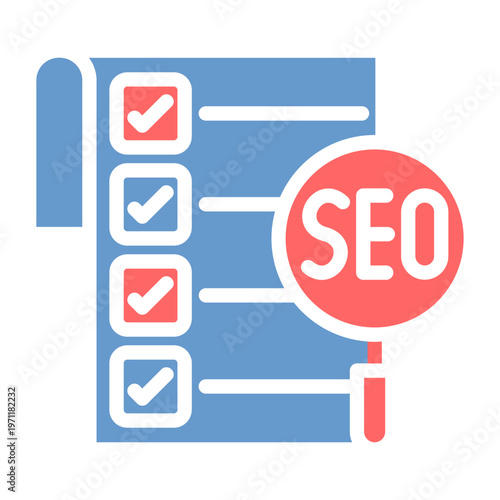 SEO Audit Vector Icon