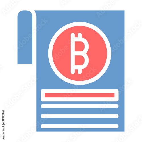 Whitepaper Vector Icon