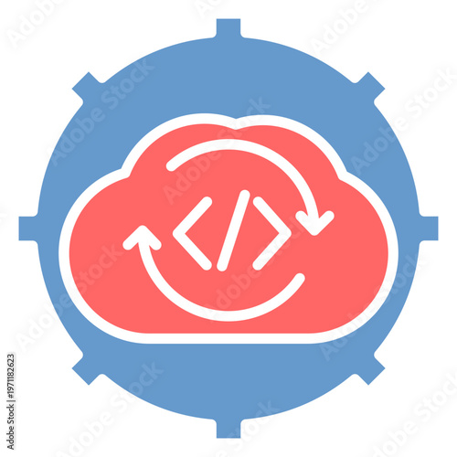 Continuous Integration Vector Icon