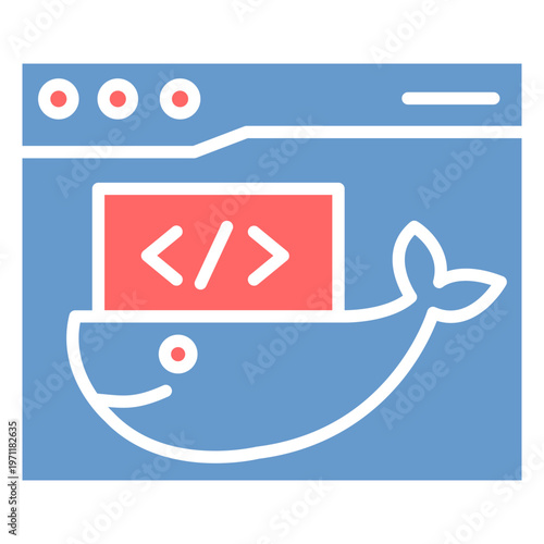 Docker Image Vector Icon