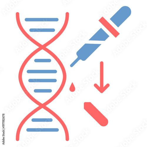 Genetic Modification Vector Icon