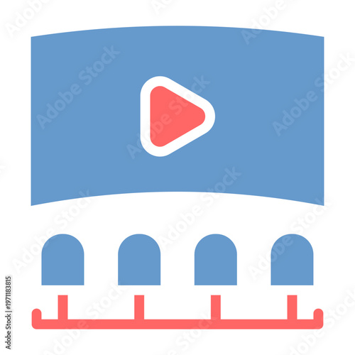 IMAX Screen Vector Icon