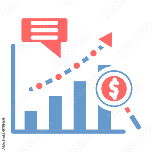 Market Analysis Vector Icon