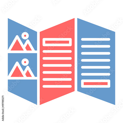 Brochure Vector Icon