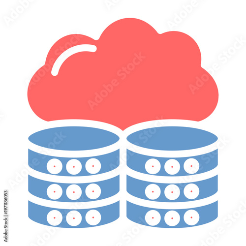 Data Center Vector Icon