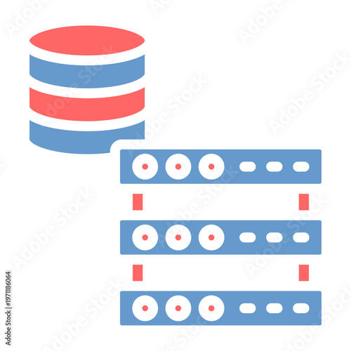 Data Replication Vector Icon