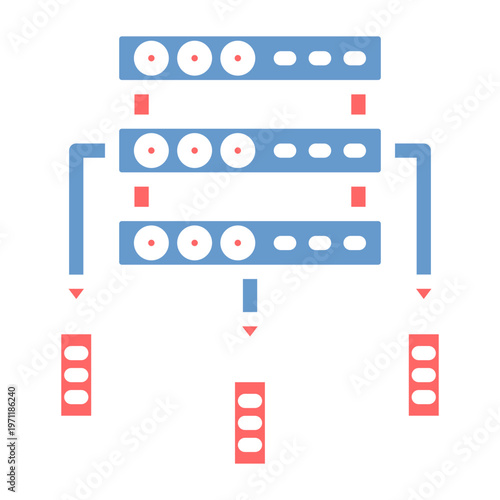 Load Balancer Vector Icon