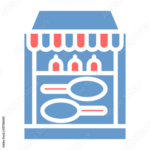 Food Court Vector Icon