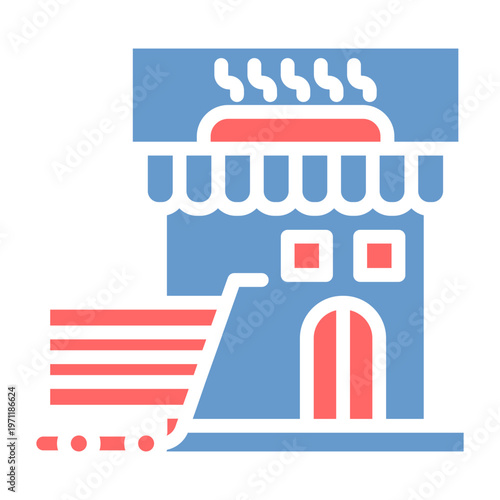 Hypermarket Vector Icon