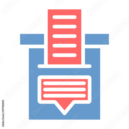 Suggestion Box Vector Icon