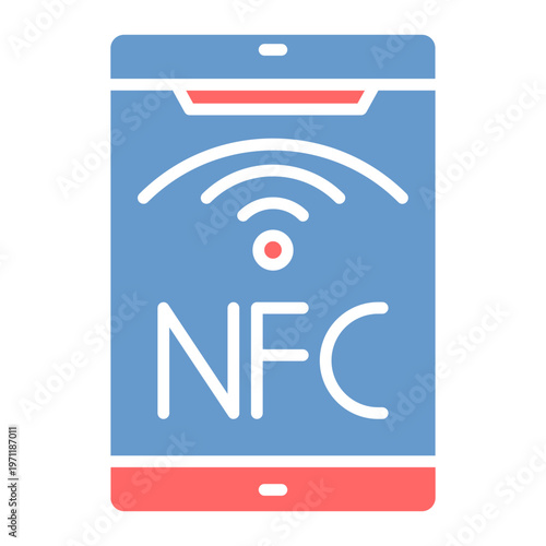 NFC Vector Icon