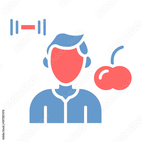 Healthy Lifestyle Vector Icon