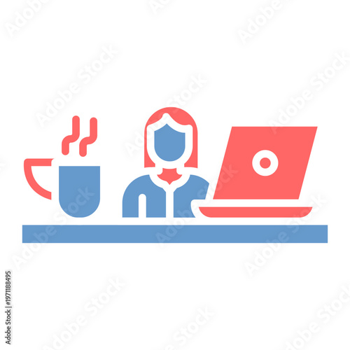 Freelance Vector Icon