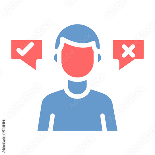 Decision Making Vector Icon