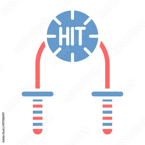 HIIT Workout Vector Icon