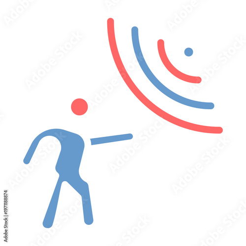 Motion Sensor Vector Icon