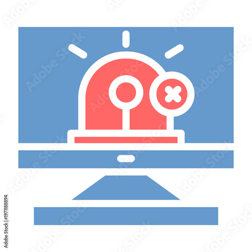 Silent Alarm Vector Icon