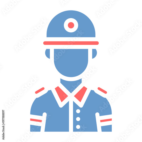 Security Guard Vector Icon