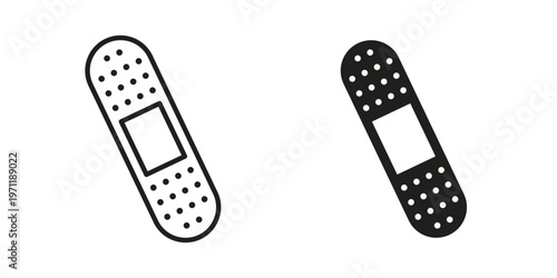 Band aid icon concepts pack. icon set vector illustrations eps10