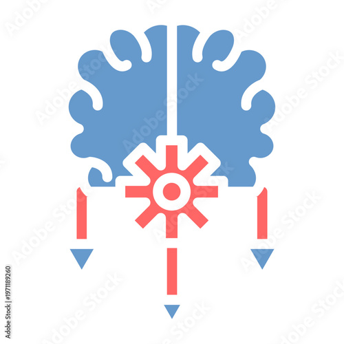 Deep Learning Vector Icon
