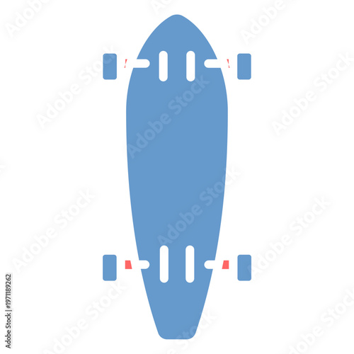 Longboard Vector Icon