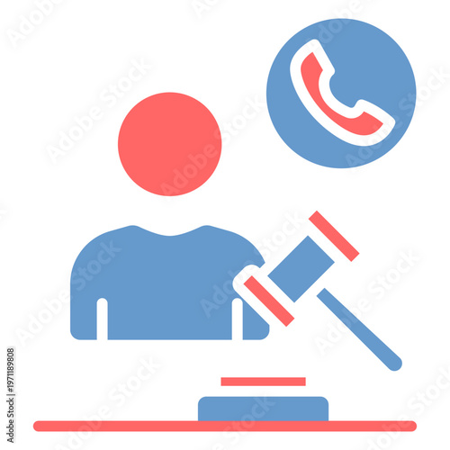 Absentee Bid Vector Icon