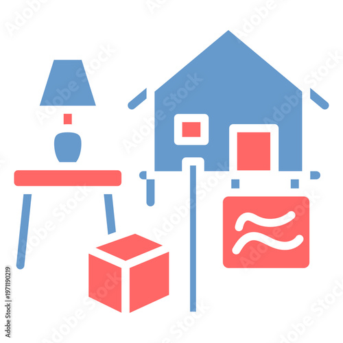 Estate Sale Vector Icon