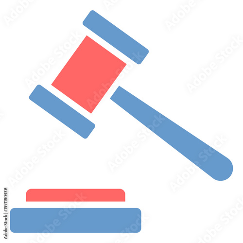 Gavel Vector Icon