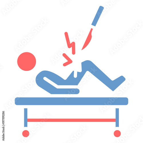 Trauma Surgery Vector Icon