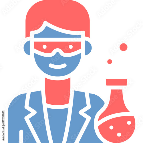 Scientist Vector Icon