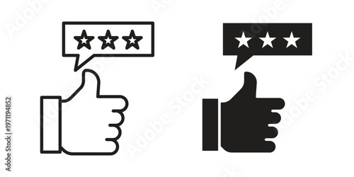 Customer feedback icon concepts pack. icon set vector illustrations eps10