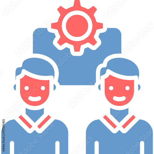 Coordination Vector Icon