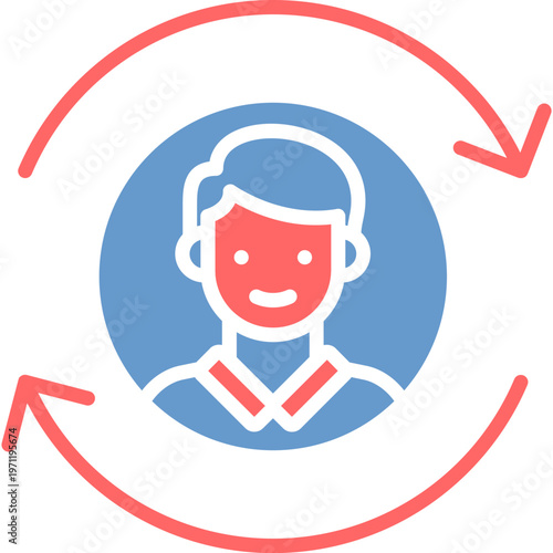Customer Retention Vector Icon