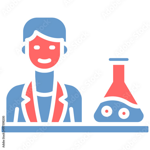 Lab Technician Vector Icon