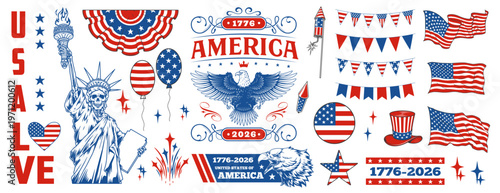 Celebration of USA history