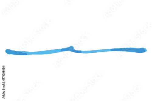 わんぱく水彩シリーズ 幼稚園・保育園向け 揺れのある水彩ライン 区切り線 ビビッド