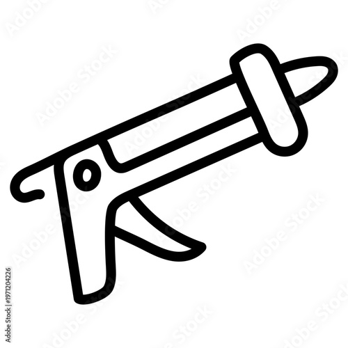 Premium download icon of caulk gun 