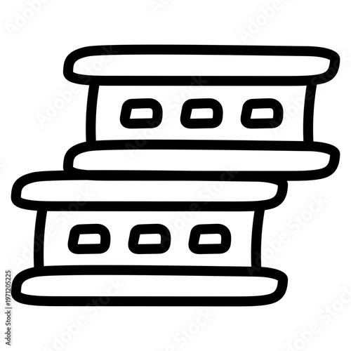 A premium download icon of girder 