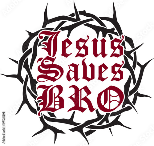 Jesus saves bro SVG