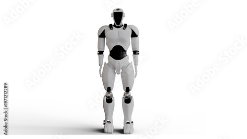 Futuristic Humanoid Robot Design