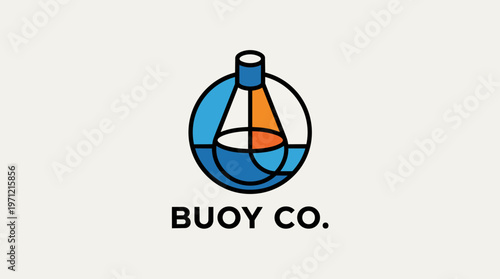 Buoy Company Logo Design.