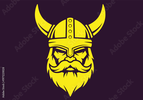 Viking warrior head vector illustration: Gaming logo - Gaming Mascot - esport mascot vector illustration  Logo, Mascot, E-Sport, vector mascot - Mascot Logo