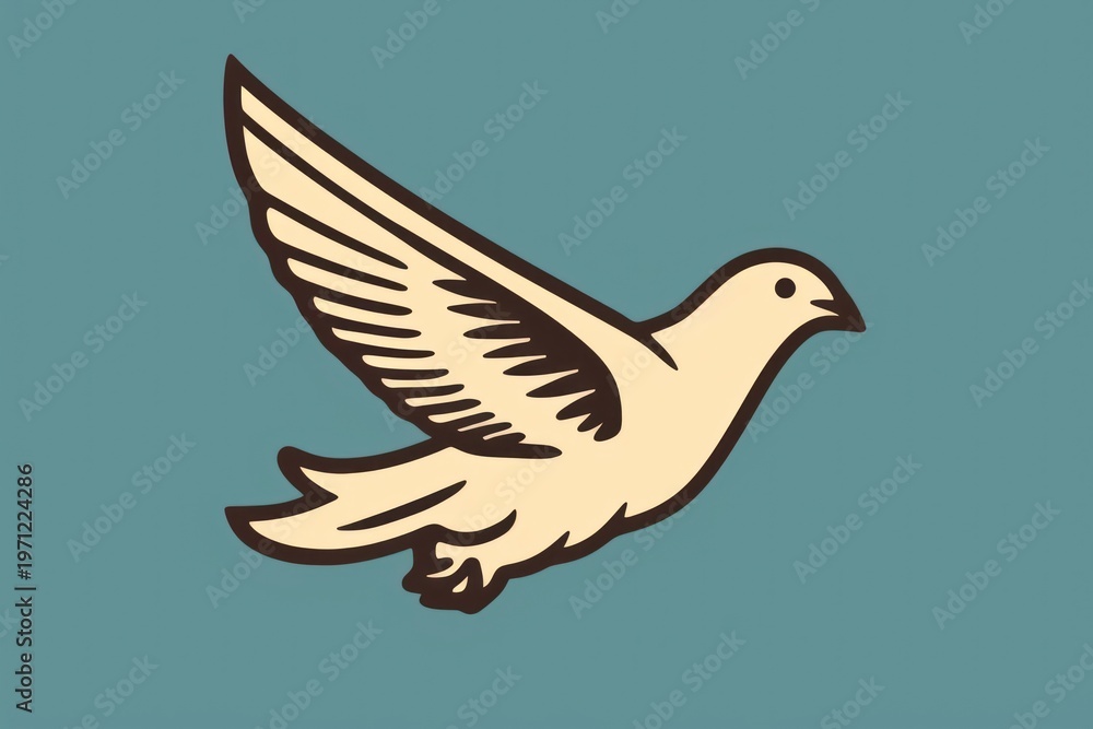 Obraz premium Dove animal bird dove.