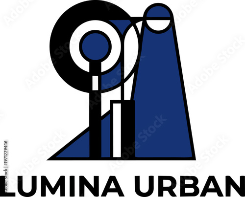 Lumina Urban Logo Design.