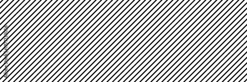 Seamless line slash pattern strip with bold diagonal stripes modern monochrome geometric vector background with strong parallel strokes abstract linework texture
