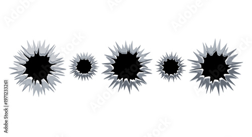 Collection of stylized laptop computer icons, showcasing different perspectives and fill styles for digital design applications