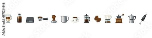 Coffee Making Tools Collection